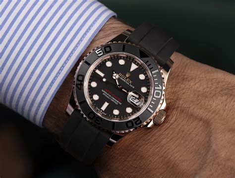 rolex yacht master ii rose gold for sale|rolex yacht master 40 everose gold.